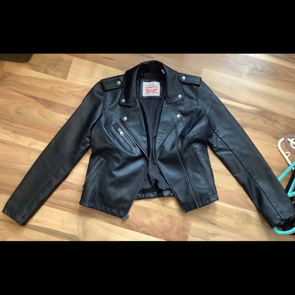 Levi’s leather jacket, excellent condition